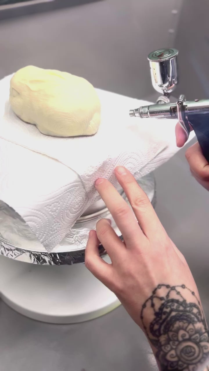 Chocolate Bunny Being Made Video