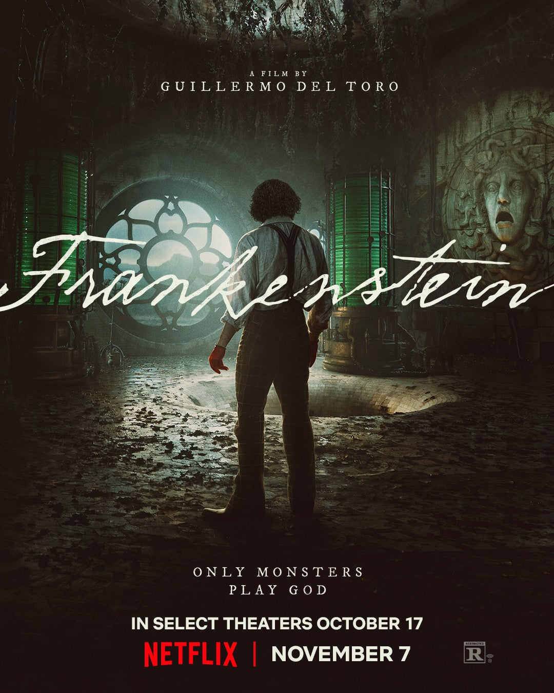 Making gothic chocolate art for Del Toro's Frankenstein movie